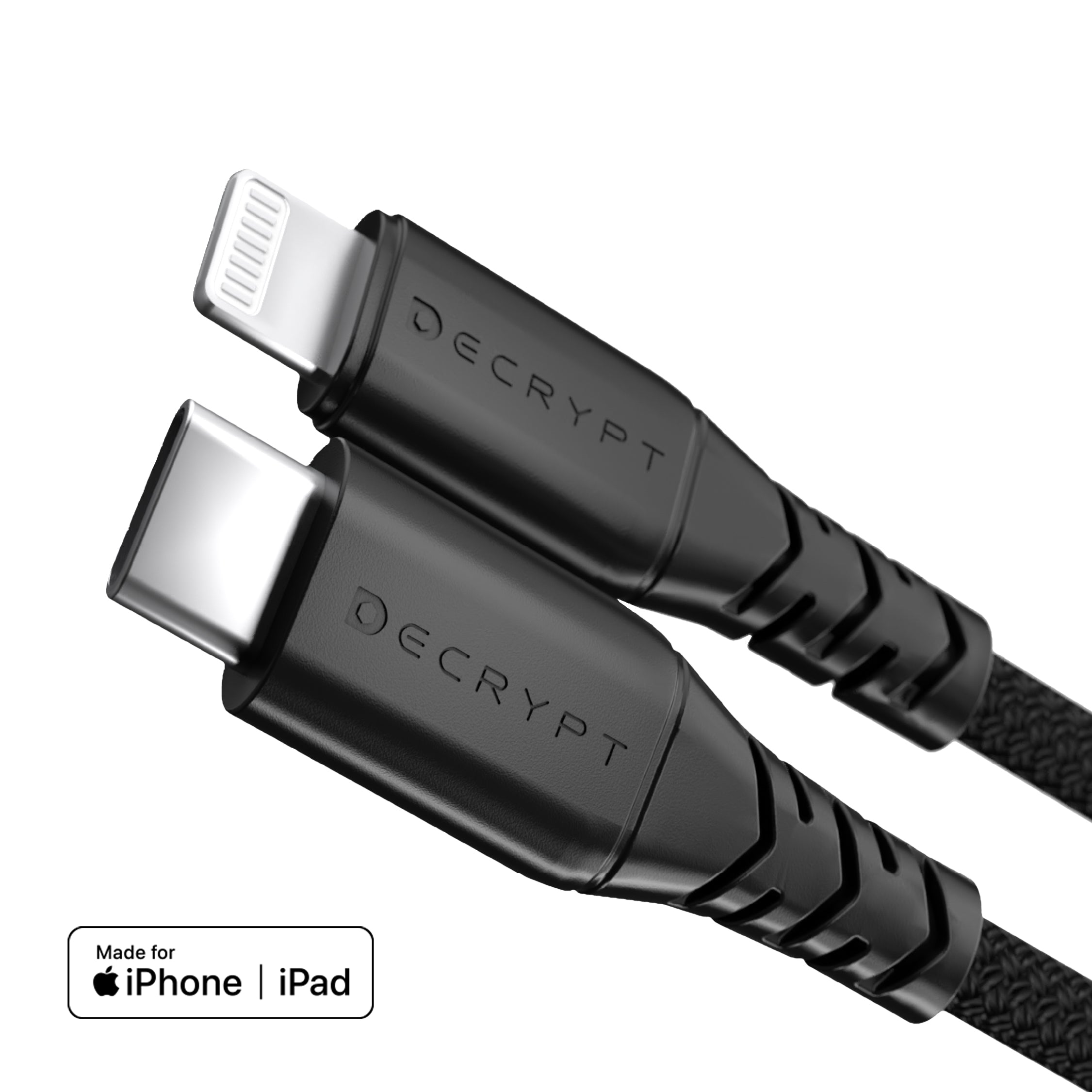 Lightning to USB-C Braided Cable - 2 Meter