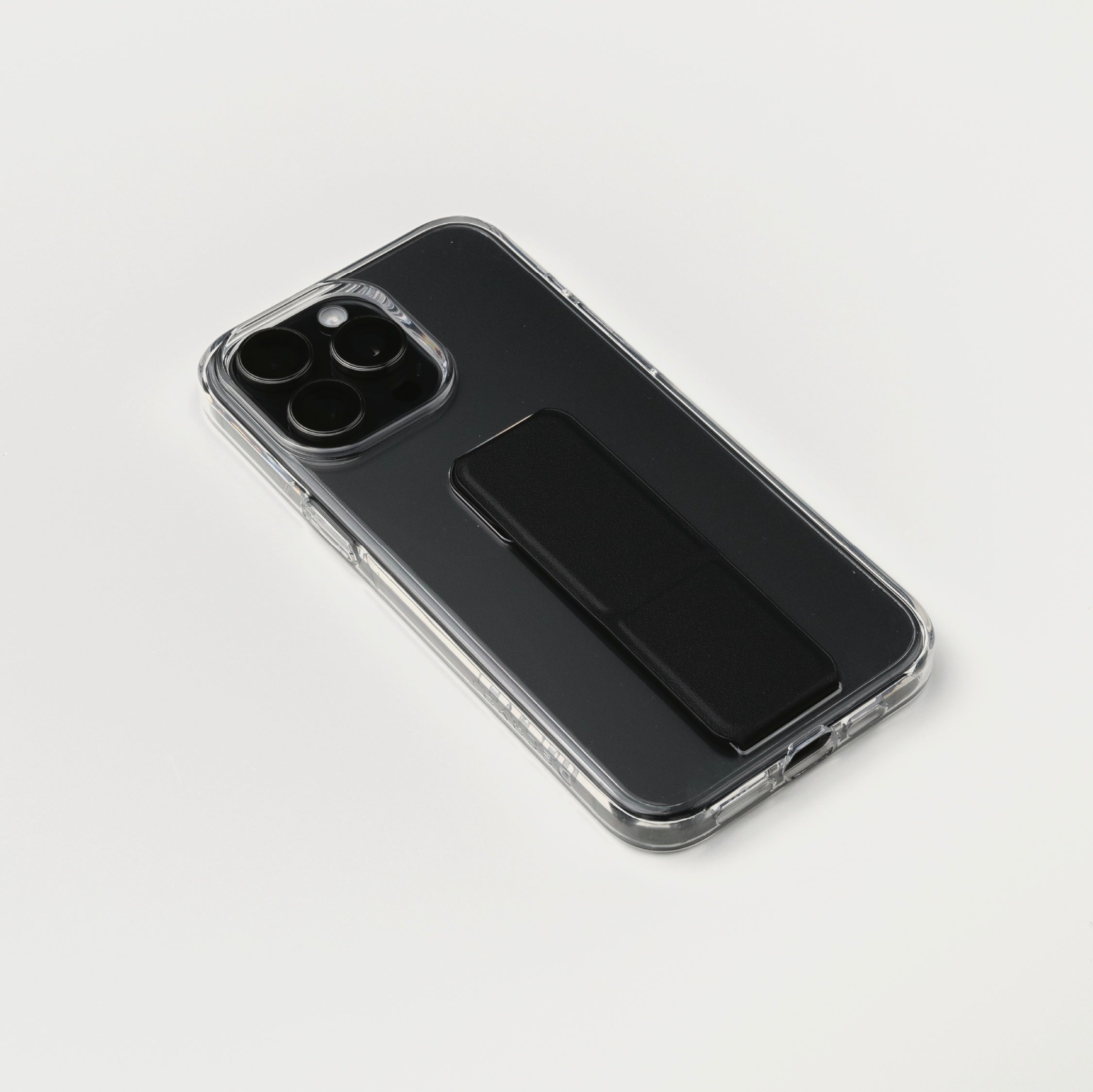 iPhone 15 Pro Magnetic Grip Clear Case