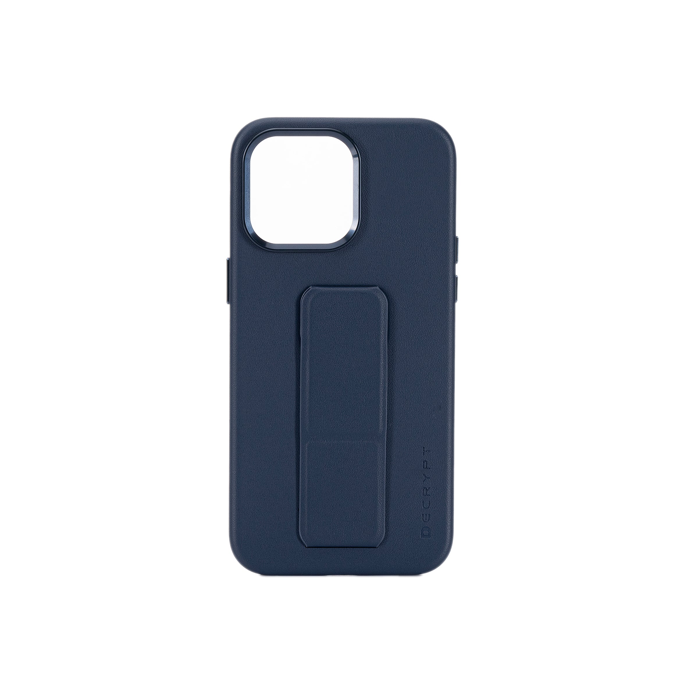 iPhone 15 Pro Max Magnetic Grip Leather Case