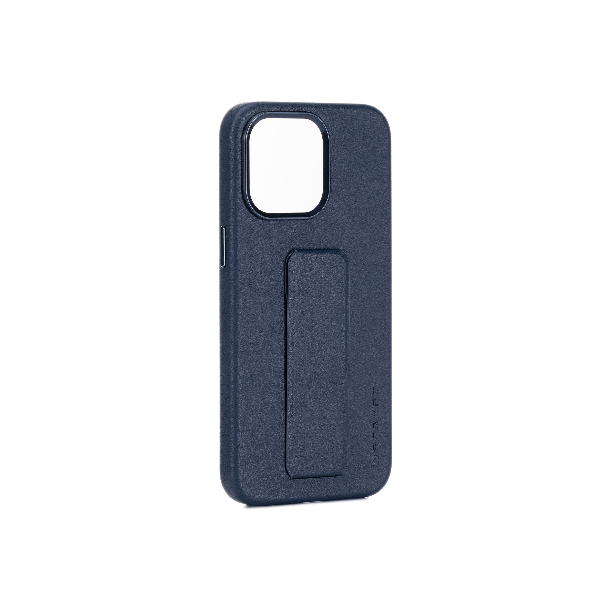 iPhone 15 Pro Max Magnetic Grip Leather Case