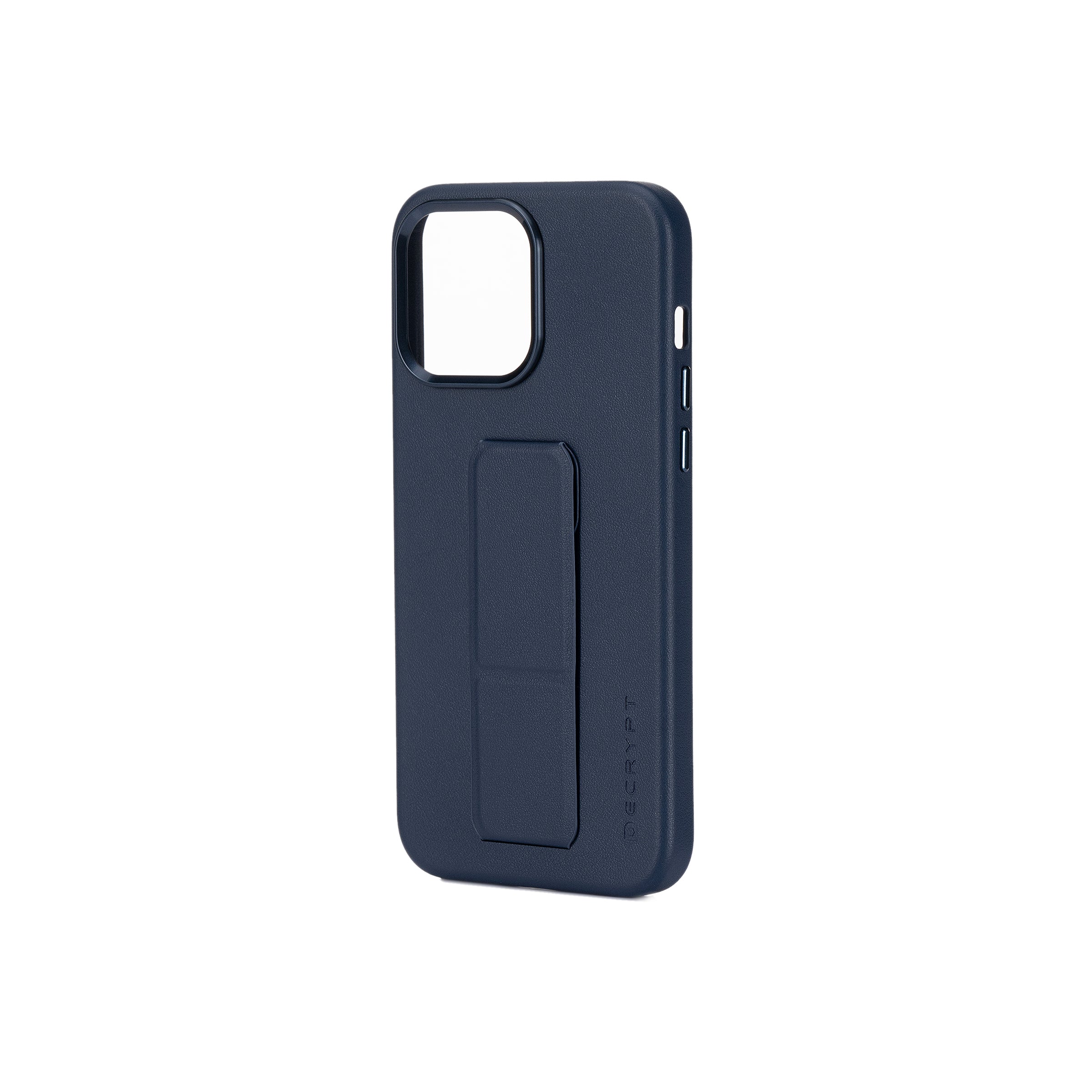 iPhone 15 Pro Max Magnetic Grip Leather Case