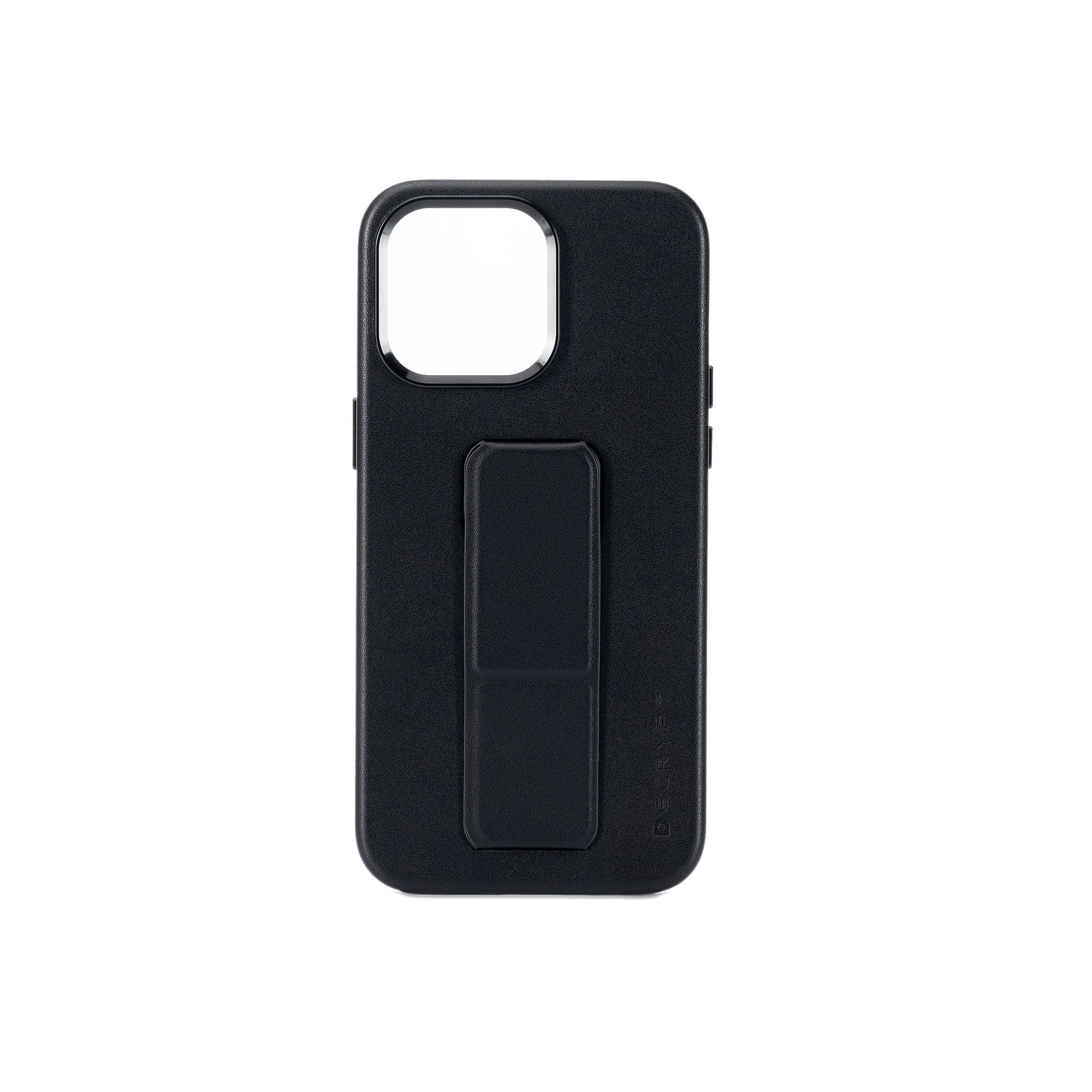 iPhone 15 Pro Max Magnetic Grip Leather Case